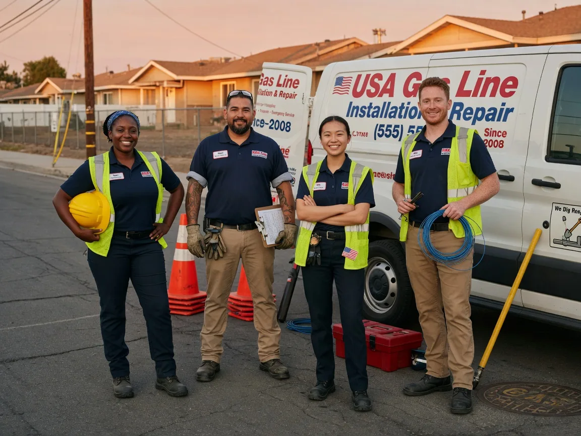 Gas Line Installation company in Marshall, OK